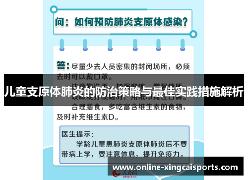 儿童支原体肺炎的防治策略与最佳实践措施解析